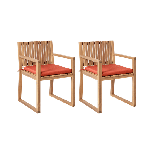 Beliani Cadeira de jardim SASSARI PREMIUM