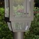 Farol Solar Plástico Outsunny Farol Solar Plástico Outsunny Negro
