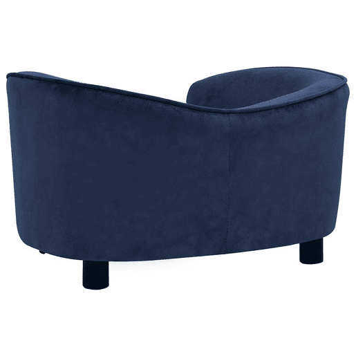 vidaXL Sofá para cães 69x49x40 cm pelúcia azul vidaXL Sofá para cães 69x49x40 cm pelúcia azul