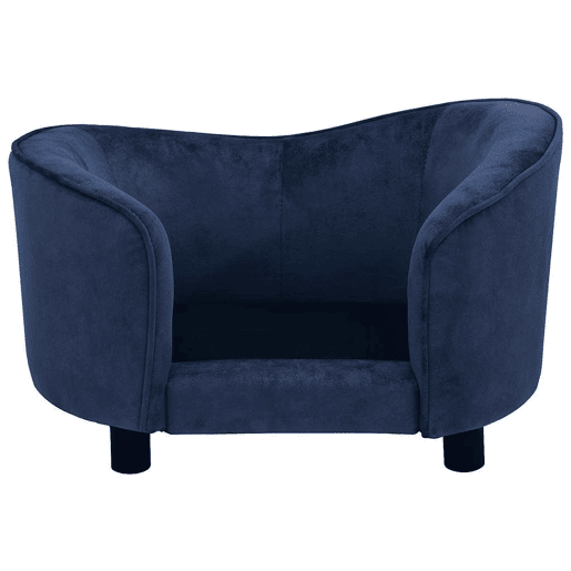 vidaXL Sofá para cães 69x49x40 cm pelúcia azul vidaXL Sofá para cães 69x49x40 cm pelúcia azul