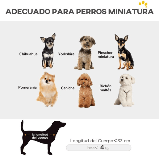 PawHut Carrinho para Cães Dobrável Carrinho para Animais de Estimação Carrinho para Cães Miniatura com Barra de Empurre Ajustável Desenho Aberto Almofada Bolsa de Armazenamento e Rodas 53x45x28 cm Azul Escuro