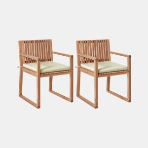 Beliani Cadeira de jardim SASSARI PREMIUM