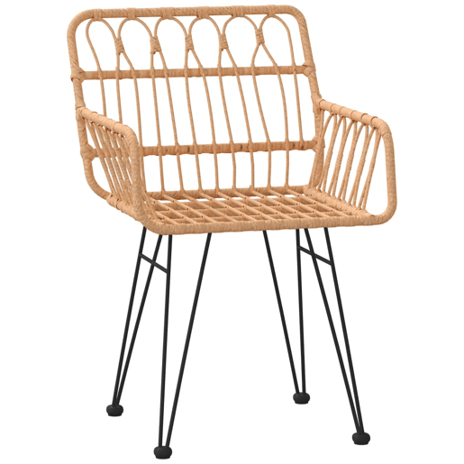Conjunto de jantar de jardim de vime com resina de 7 peças 02_0014381