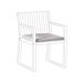 Beliani Cojín de asiento SASSARI PREMIUM 46x46 Beliani Cojín de asiento SASSARI PREMIUM 46x46 Gris Claro