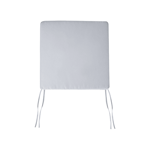 Almofada de cadeira para jardim SASSARI PREMIUM 46 x 46 cm Cinzento claro