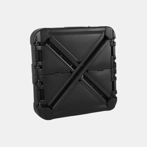 Suporte enchível para guarda-sol offset, 100L, Suporte para guarda-sol à distância, Preto, 85x85x20 cm