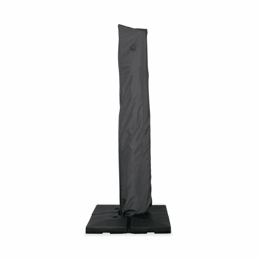 Cobertura St Jean de Luz, Pyla 3x3, Pyla 3x4, Wimereux e Antibes, Cobertura protectora para guarda-sol, Cinza escuro, 65x45x275 cm