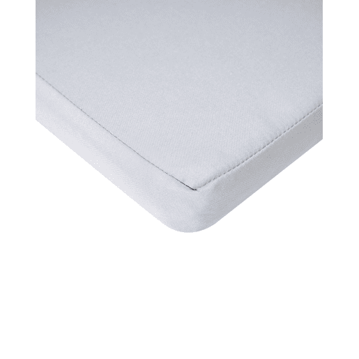 Conjunto de 2 cadeiras de jardim com almofadas SASSARI PREMIUM Madeira de Acácia certificada Cinzento claro