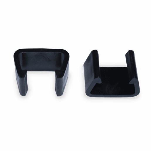 Conector para mobiliário de jardim, set de 6, Kit de 6 conectores, Preto, 11x11x11 cm