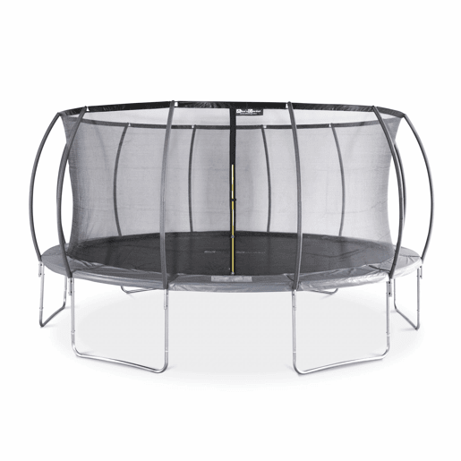490cm trampolim rede interior, Jupiter Inner, Cinza, 487x487x90 cm
