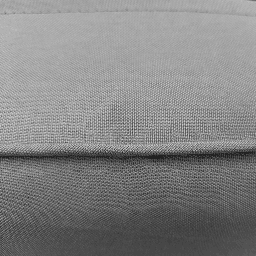 Capas de almofada para mobiliário de jardim, Mendoza, Cinza, 14x85x74 cm