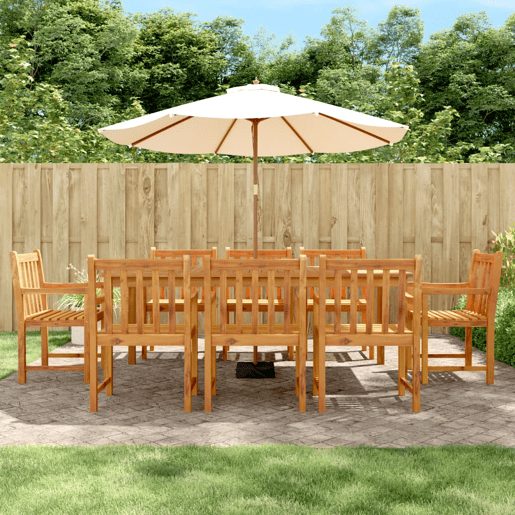 vidaXL Cadeiras de jardim 8 pcs 56x55,5x90 cm madeira de acácia maciça vidaXL Cadeiras de jardim 8 pcs 56x55,5x90 cm madeira de acácia maciça