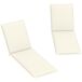 Cojines para Tumbona Poliéster, Espuma Outsunny Cojines para Tumbona Poliéster, Espuma Outsunny Crudo