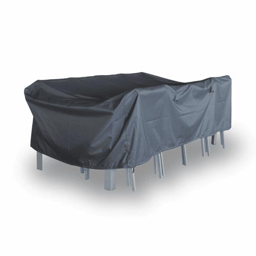 Cobertura protetora para mesa de jardim, Odenton  Washington, Cinza escuro, 152x127x69 cm
