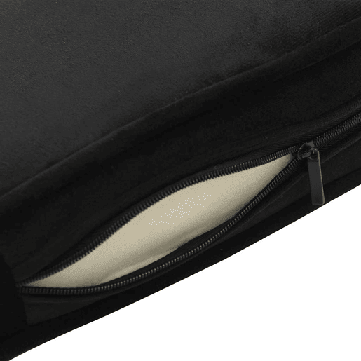 vidaXL Sofá para cães 60x43x30 cm pelúcia e couro artificial preto vidaXL Sofá para cães 60x43x30 cm pelúcia e couro artificial preto