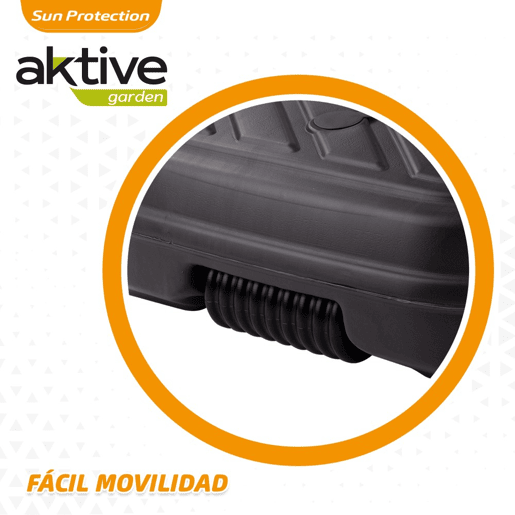 Base para guarda-sol quadrado antracite 33-48 mm Aktive