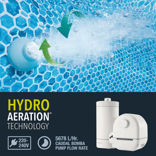 INTEX Filtro de cartucho C1500 5.678 lh com filtro tipo A