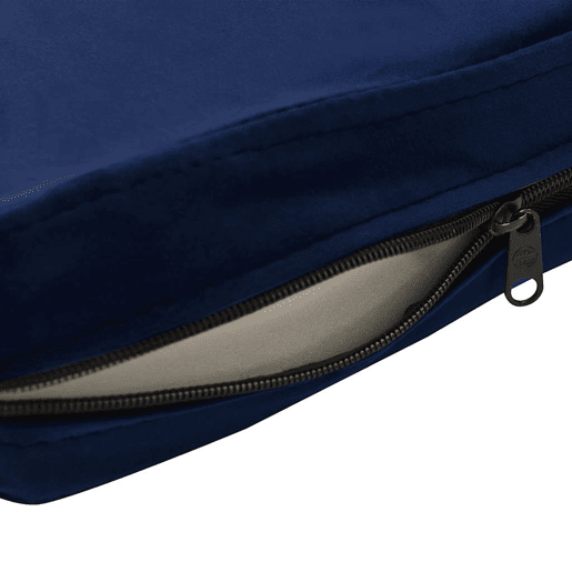 vidaXL Sofá para cães 72x45x30 cm pelúcia azul