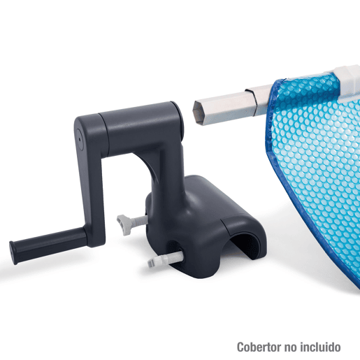 Carretel de cobertura solar Intex para piscinas quadradas ou retangulares Carretel de cobertura solar Intex para piscinas quadradas ou retangulares