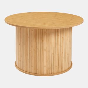 Mesa de centro Ledepid 48xØ80 cm Natural en.casa