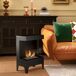 Chimenea de Bioetanol Acero HOMCOM, hogar - climatización Chimenea de Bioetanol Acero HOMCOM, hogar - climatización Negro