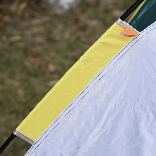 Outsunny Tenda de Campismo para 2-3 Pessoas Tenda de Campismo Dobrável com 1 Porta 3 Janelas Bolsa de Transporte e Abertura Automática para Praia Parque 205x195x135 cm Verde