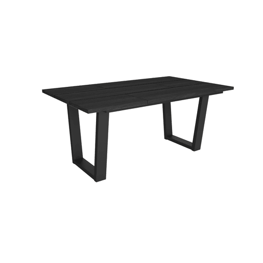Mesa Sala de Jantar, Mesa Cozinha, 167x90x74cm, Para 8 pessoas, Móveis Sala Jantar, Estilo industrial, Preto
