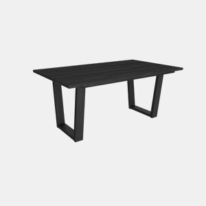 Mesa Sala de Jantar, Mesa Cozinha, 167x90x74cm, Para 8 pessoas, Móveis Sala Jantar, Estilo industrial, Preto