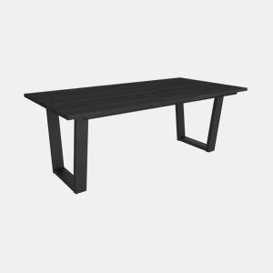 Mesa Sala de Jantar, Mesa Cozinha, 194x90x74cm, Para 10 pessoas, Móveis Sala Jantar, Estilo industrial, Preto