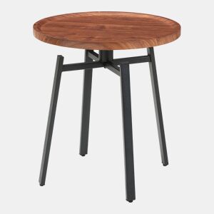 Mesa de apoio Mippeena 54xØ50 cm PretoNoz en.casa