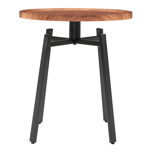 Mesa de apoio Mippeena 54xØ50 cm PretoNoz en.casa
