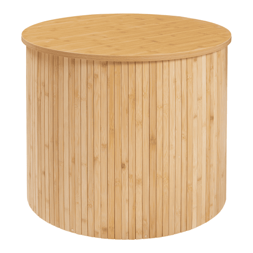 Mesa de centro Ledepid 48xØ60 cm Natural en.casa