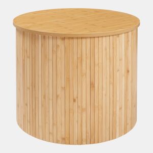Mesa de centro Ledepid 48xØ60 cm Natural en.casa