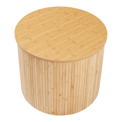 Mesa de centro Ledepid 48xØ60 cm Natural en.casa