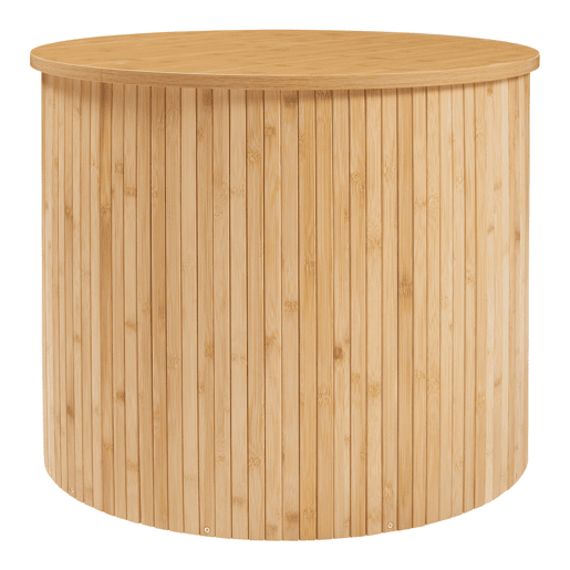Mesa de centro Ledepid 48xØ60 cm Natural en.casa