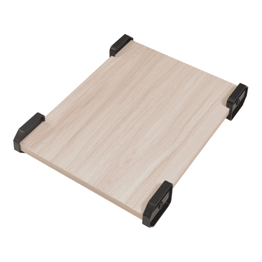 Secretária Tarielarg com suporte para PC em forma de L 158x120x75 cm Aspeto carvalho en.casa