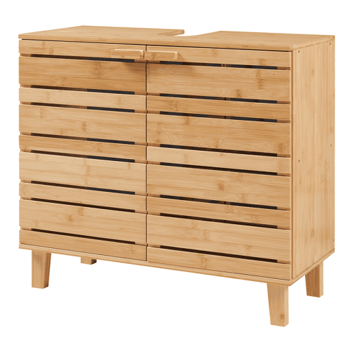 Móvel de toucador Epind 60x66x30 cm em bambu natural en.casa