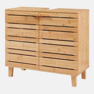 Móvel de toucador Epind 60x66x30 cm em bambu natural en.casa