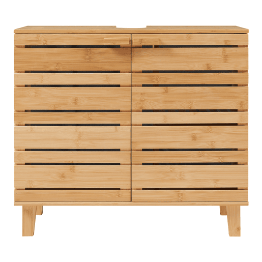 Móvel de toucador Epind 60x66x30 cm em bambu natural en.casa