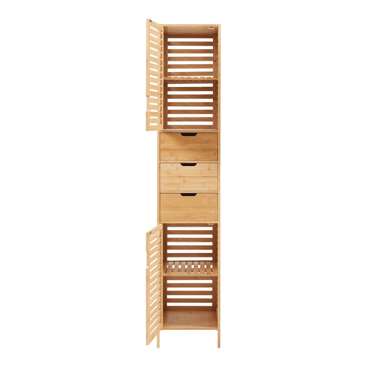 Móvel alto Boksereys 180x35x35 cm bambu en.casa Móvel alto Boksereys 180x35x35 cm bambu en.casa