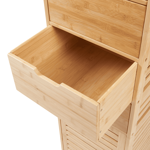 Móvel alto Boksereys 180x35x35 cm bambu en.casa Móvel alto Boksereys 180x35x35 cm bambu en.casa
