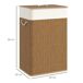 Cesto Ropa Sucia Bambú HOMCOM, hogar - baño Cesto Ropa Sucia Bambú HOMCOM, hogar - baño Marrón