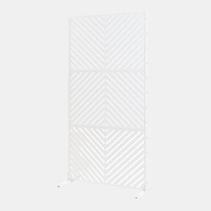 Divisória para interior Kekan aço 200x100x50 cm branco casa.pro