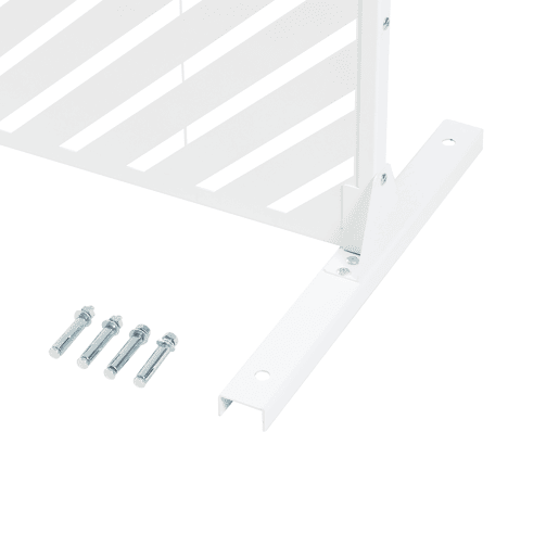 Divisória para interior Kekan aço 200x100x50 cm branco casa.pro Divisória para interior Kekan aço 200x100x50 cm branco casa.pro
