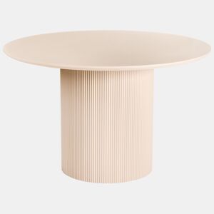 Mesa de jantar NEWELL Creme claro 120 cm 120 cm