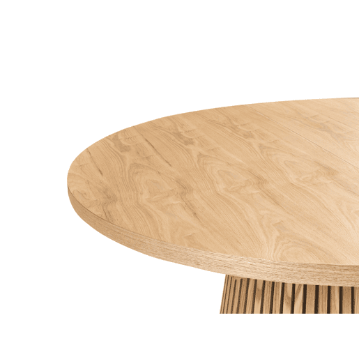 Mesa de jantar extensível MOORE Freixo claro 120 cm 120160 cm