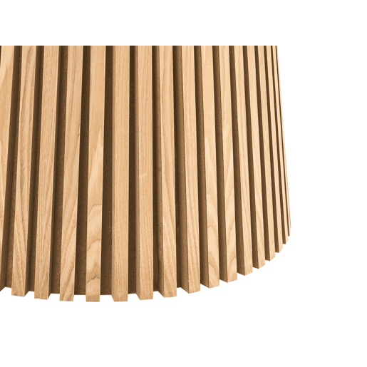 Mesa de jantar extensível MOORE Freixo claro 120 cm 120160 cm