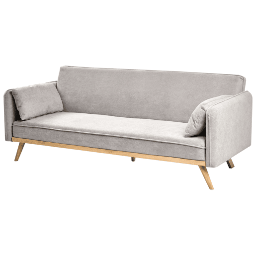 Sofá-cama ASAA Tecido Cinzento
