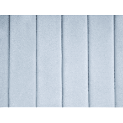 Cama Veludo LUNAN 140 x 200 cm Azul claro