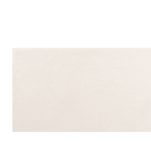 Cama baú Bouclé ORBEY 140 x 200 cm Branco creme